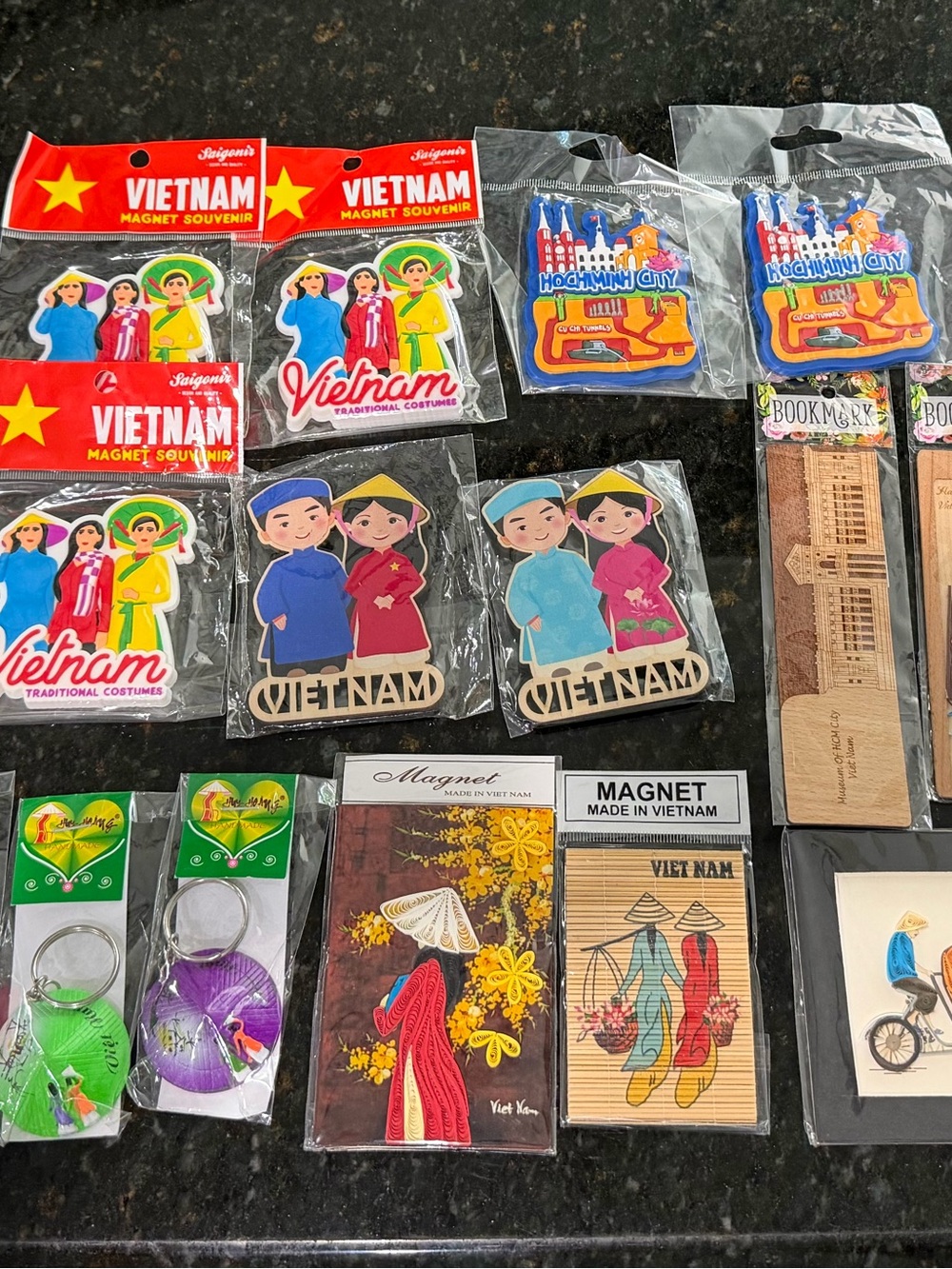LOT of NEW Souvenirs from Vietnam- Authentic-23 pcs